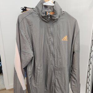 Adidas Loose Fit Windbreaker, Men's Medium